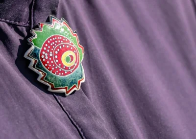Cloisonné ehk kärgemail pross